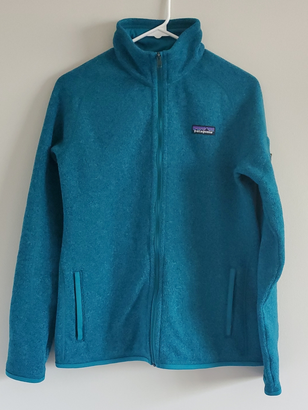 Patagonia Better Sweater Full-Zip Jacket Teal Sz M Activewear Outdoors Casual